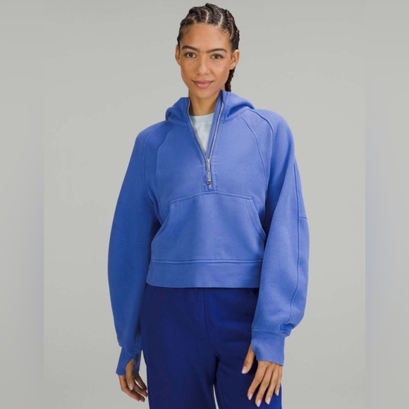 lululemon athletica Jackets & Blazers - Lululemon Scuba Oversized Half-Zip Hoodie
Wild Indigo XS/S